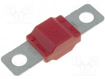 Fuse fuse, automotive, 50A, 32V, 40mm, Mounting M5 screw