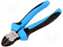 Pliers, side, for cutting, 160mm, Series  Blue Line