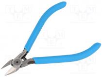 Pliers, side, for cutting, precision, 125mm, Series  Blue Line