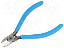 Pliers, side, for cutting, precision, 125mm, Series  Blue Line