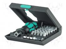 Set  screwdriver bits, 30pcs, 25mm, Handle type  Kraftform®