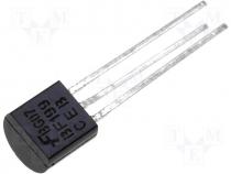 Transistor NPN 40V 0.025A 550MHz TO92