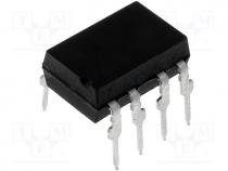 AVR microcontroller, Flash 2kx8bit, EEPROM 128B, SRAM 128B, DIP8