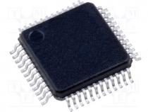 AVR microcontroller, Flash 40kx8bit, EEPROM 512B, SRAM 2048B