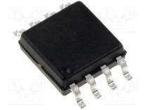 AVR microcontroller, Flash 1kx8bit, EEPROM 64B, SRAM 64B, SO8-W