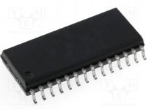 PIC microcontroller, SRAM 128B, 20MHz, SMD, SO28