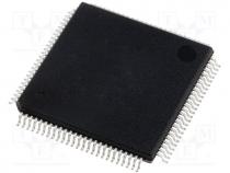 Ethernet controller, UART, LQFP100, 3.3VDC, -40÷85C, Channels 8