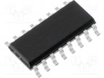 Driver, PWM dimming, LED controller, 25mA, 5.5V, SO16