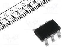 IC  power switch, SMD, SOT23-6, Output conf  high side