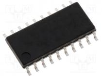 IC  power switch, high side, 3.3A, Channels 4, SMD, DSO20