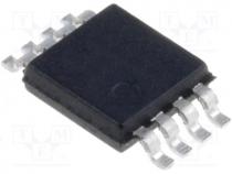 PIC microcontroller, SRAM 128B, 32MHz, SMD, MSOP8