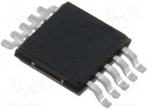 D/A converter, 12bit, 125ksps, Channels 2, 2.5÷5.5VDC, SOP10