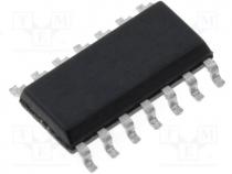 RTC circuit, 3-wire, Serial, 1.6÷5.5VDC, SOP14