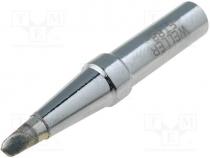 Tip, conical sloped, 2.4mm, for WEL.LR-21 soldering iron