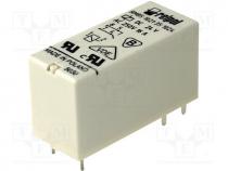 Relay  electromagnetic, SPST-NO, Ucoil 24VDC, 16A/250VAC, 480mW