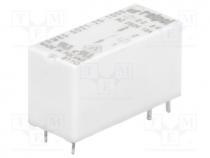 Relay  electromagnetic, SPST-NO, Ucoil 5VDC, 16A/250VAC, toff 3ms