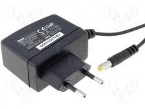 Mains adaptor, switch mode pwr supply 5V, 1,2A
