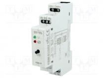 Relay  installation, bistable, SPST-NO, Ucoil 24VAC, Ucoil 24VDC