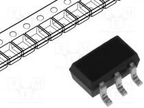 Transistor  NPN / PNP, bipolar, 50V, 100mA, 250mW, SOT363