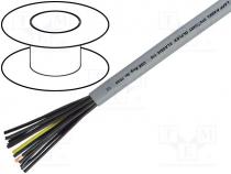 Wire, stranded, Cu, 10G0,5mm2, grey, PVC, ÖLFLEX® CLASSIC 110