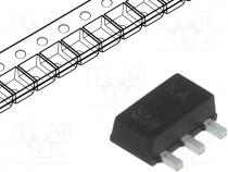 Transistor  N-MOSFET, unipolar, 240V, 260mA, 1W, SOT89-4, OptiMOS™