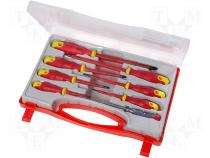 Screwdriver set with isolation to 1000V