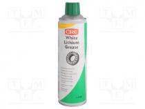Grease, white, spray, Ingredients  PTFE, can, 500ml