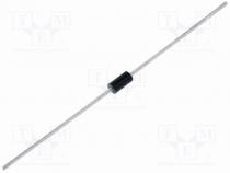 Diode  rectifying, THT, 600V, 1A, 50ns, Package  bulk, DO41