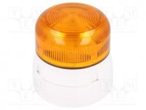Signaller  lighting, flashing light, orange, Series  Flashguard