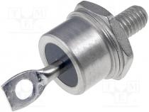 Diode  stud rectifying, 400V, 32A, cathode stud, DO5, M6, screw