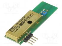 Module  RF, AM transmitter, AM, ASK, 868.3MHz, 3VDC, 56x18.5x10mm