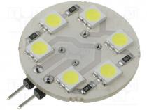 Module  LED, 1.44W, 96(typ)lm, Colour  white, 12VDC, Cap  G4