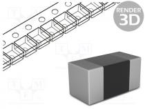 Resistor  thick film, SMD, 0603, 100, 0.1W, 1%, -55÷155C