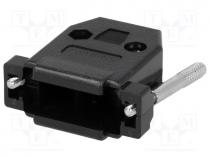 Enclosure  for D-Sub connectors, D-Sub 15pin,D-Sub HD 26pin