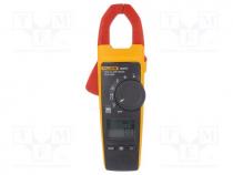 AC/DC digital clamp meter, Øcable  30mm, LCD,with a backlit
