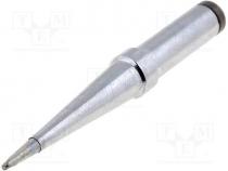Tip, chisel, 1.2x0.7mm, 425C, for soldering iron