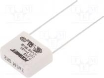 Capacitor  paper, Y1, 2.5nF, 500VAC, 15mm, 20%, THT, Series  P295