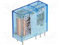 Relay  electromagnetic, DPDT, Ucoil  12VDC, Ucoil  12VAC, 8A/250VAC