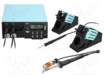 Soldering/desoldering station, digital,with push-buttons, 300W