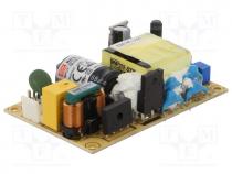 Power supply  switched-mode, open, 30W, 80÷264VAC, OUT  1, 24VDC