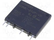 Relay  solid state, Variant  1-phase, -30÷80C, Series  G3MC