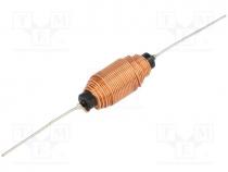 Inductor  wire, THT, 4.9uH, 15A, 16m, Ø15.24x31.75mm, 20%