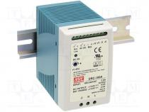 Power supply  switched-mode, buffer, 96.6W, 27.6VDC, 27.6VDC, 370g