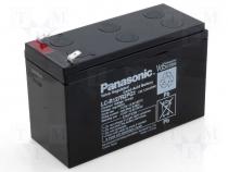 Rechargeable acid cell 12V 7,2Ah 151x65x94 Panasonic