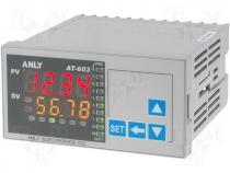 Temperature controller 96x48 100-240VAC AT03 0-10V