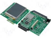Adapter Graphics PICtail Plus Board with 3.2 TFT LCD