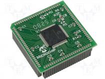 Module with microcontroller PIC24FJ256GB110