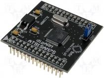 Module dipARM with microcontroller AT91SAM7S256