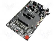 Evaluation board for ATmega8/48/88/168 microcontroller