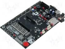 Board for applications with microcontrollers STM32F103